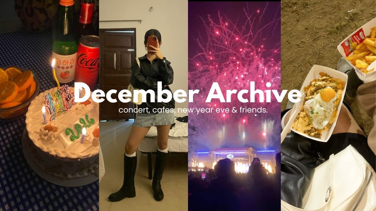 Vlog: archiwum z grudnia, koncert na żywo Post Malone'a, zwiedzanie kawiarni w Guwahati, Sylweste...