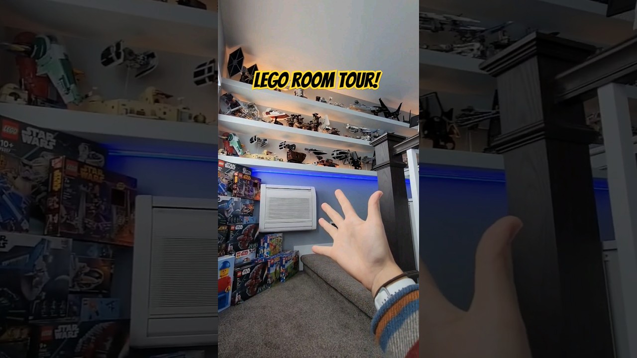 I reorganized my LEGO Room!