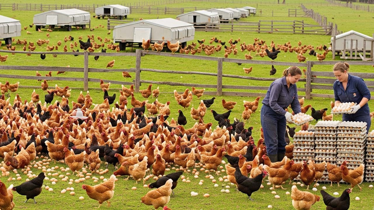 Como os Agricultores Faturam 3,7 Bilhões de Dólares por Ano Criando Frangos em Pastagens