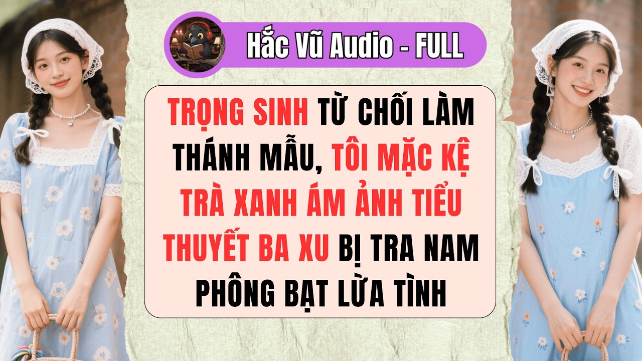 [Truyện Audio – Full] TRỌNG SINH, TÔI MẶC KỆ TRÀ XANH ÁM ẢNH TIỂU THUYẾT BA XU BỊ TRA NAM LỪA TÌNH.