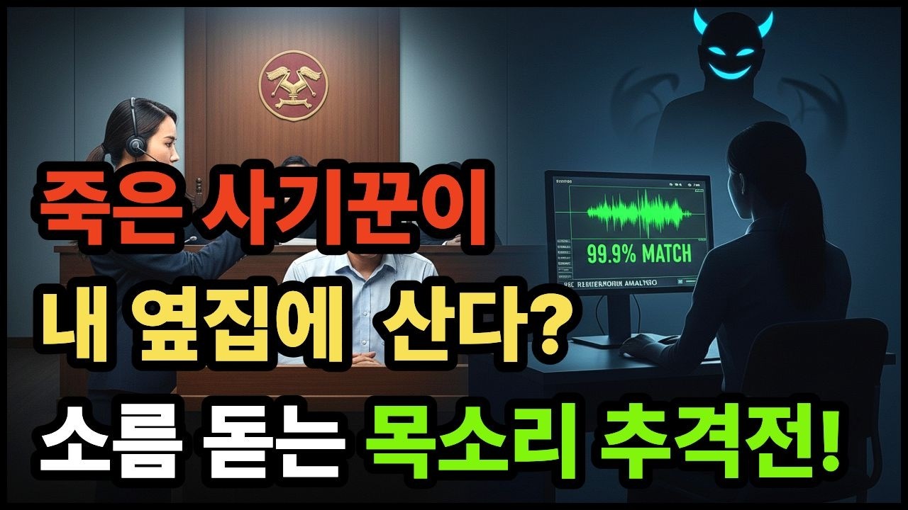 40억 증발 사건의 진실! 피해자가 기억한 목소리 하나로 밝혀진 빌라왕의 두 얼굴@법정실화사연 #aivideo