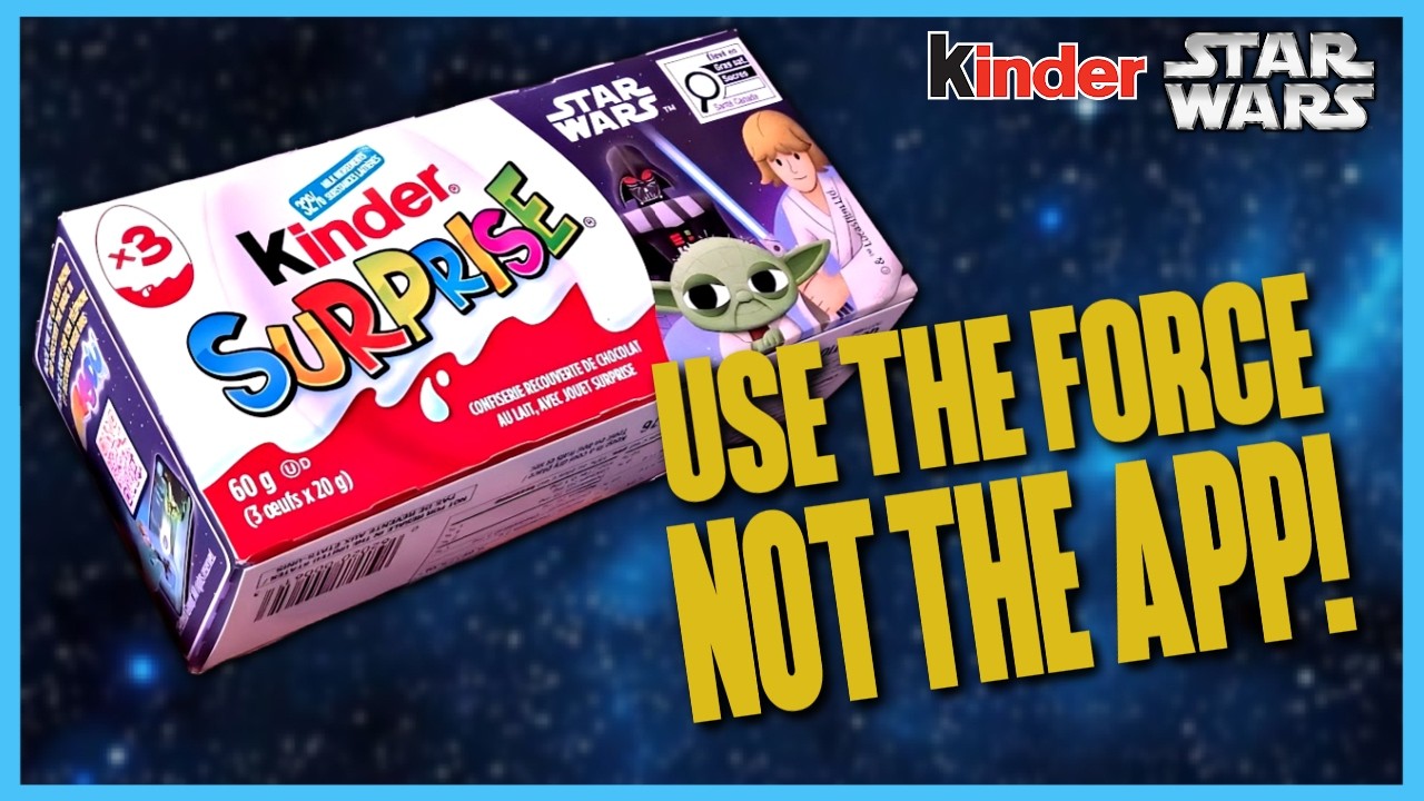 Kinder Surprise Star Wars Eggs Review | @TheReviewSpot