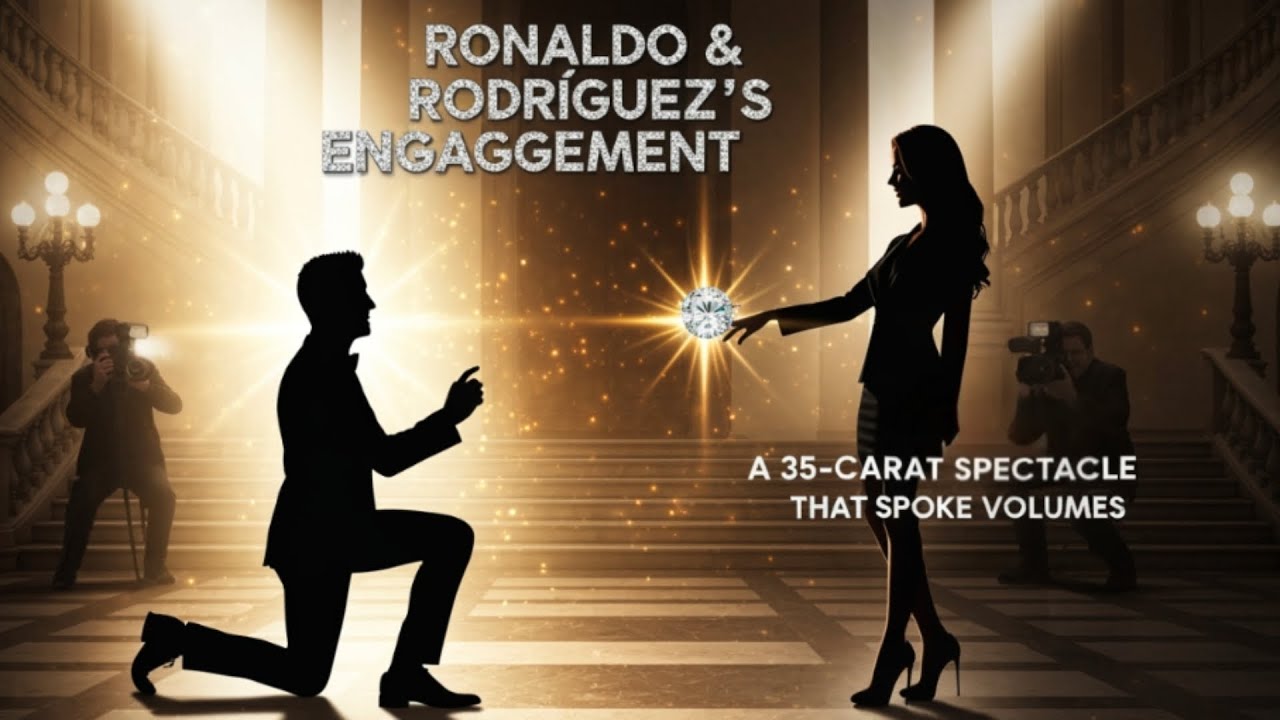 Ronaldo & Rodríguez’s Engagement A 35 Carat Spectacle That Spoke Volumes | Fame Wire
