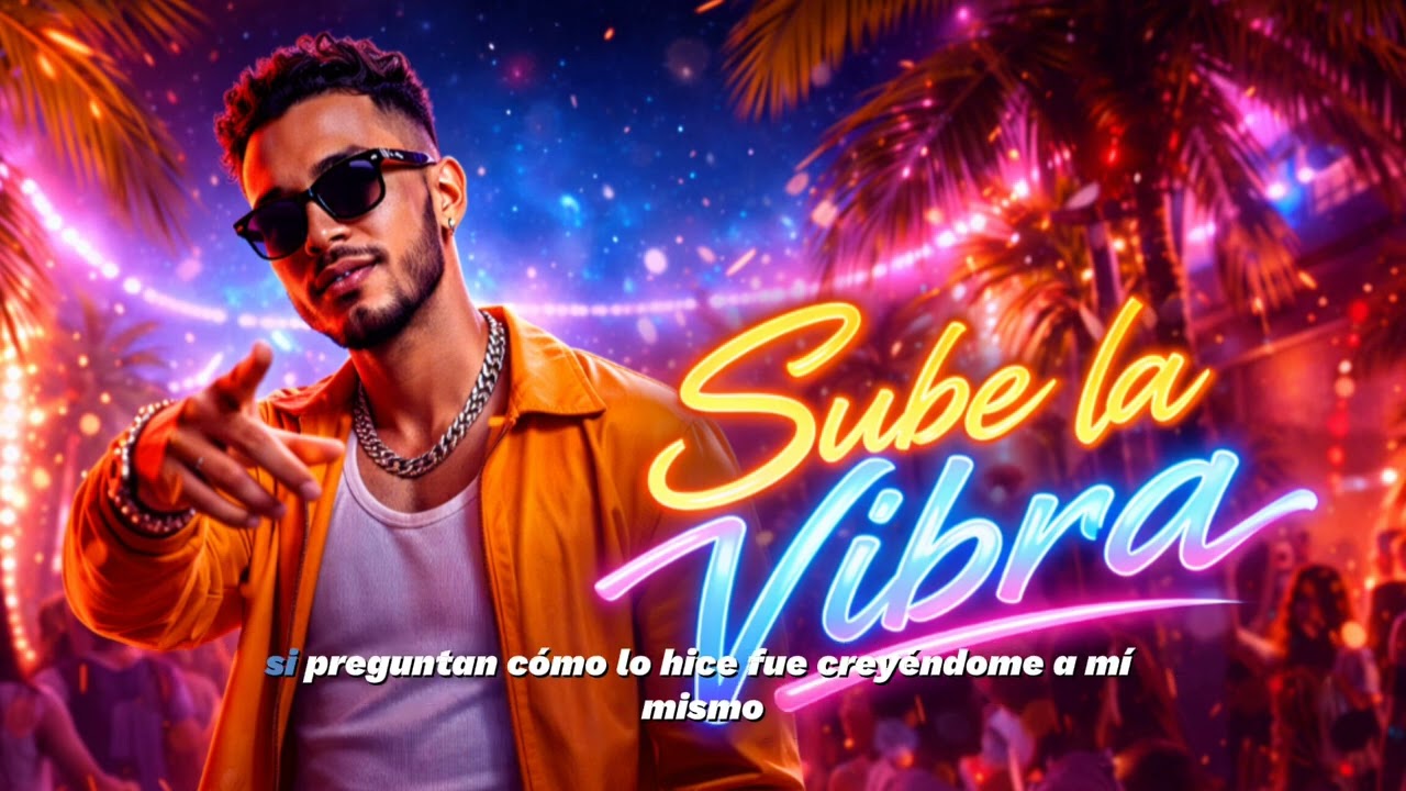 SUBE LA VIBRA , REGUETÓN