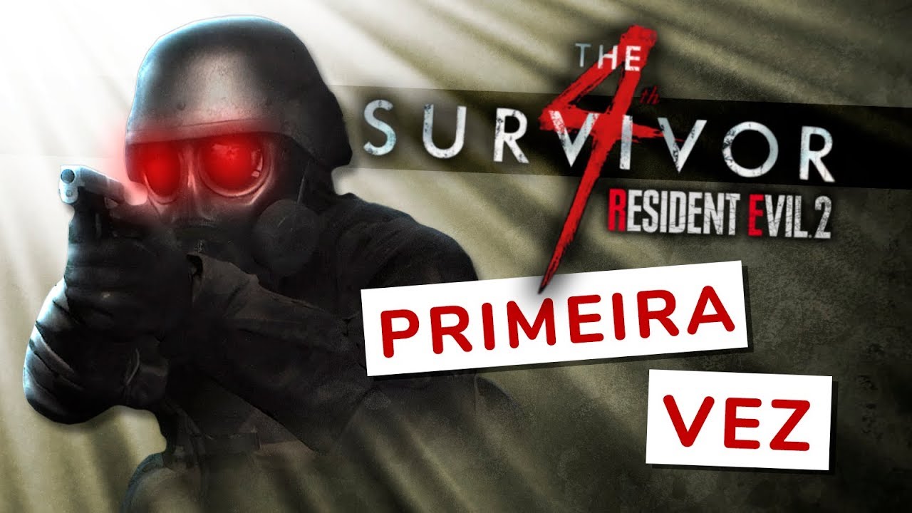 EXPERIMENTANDO O MODO DO HUNK!! O QUARTO SOBREVIVENTE || RESIDENT EVIL 2 REMAKE