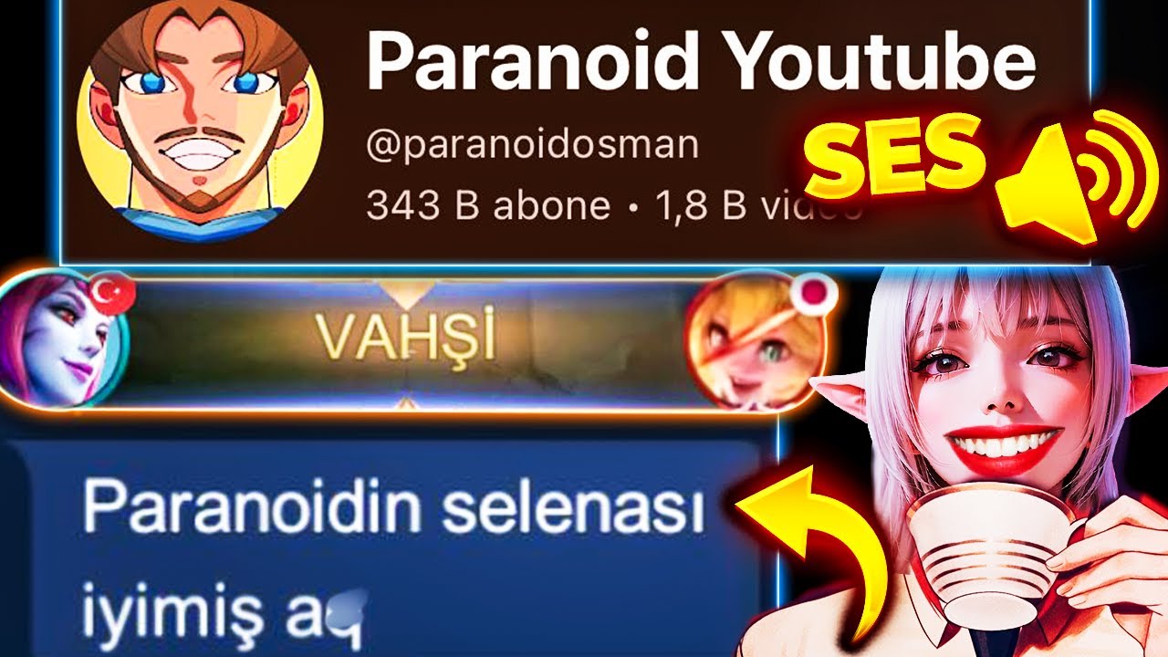 NİCKİM PARANOİD VE PARANOİD VİDEO GİRİŞİMİ YAPIYOR! VAHŞİ ATTIM!
