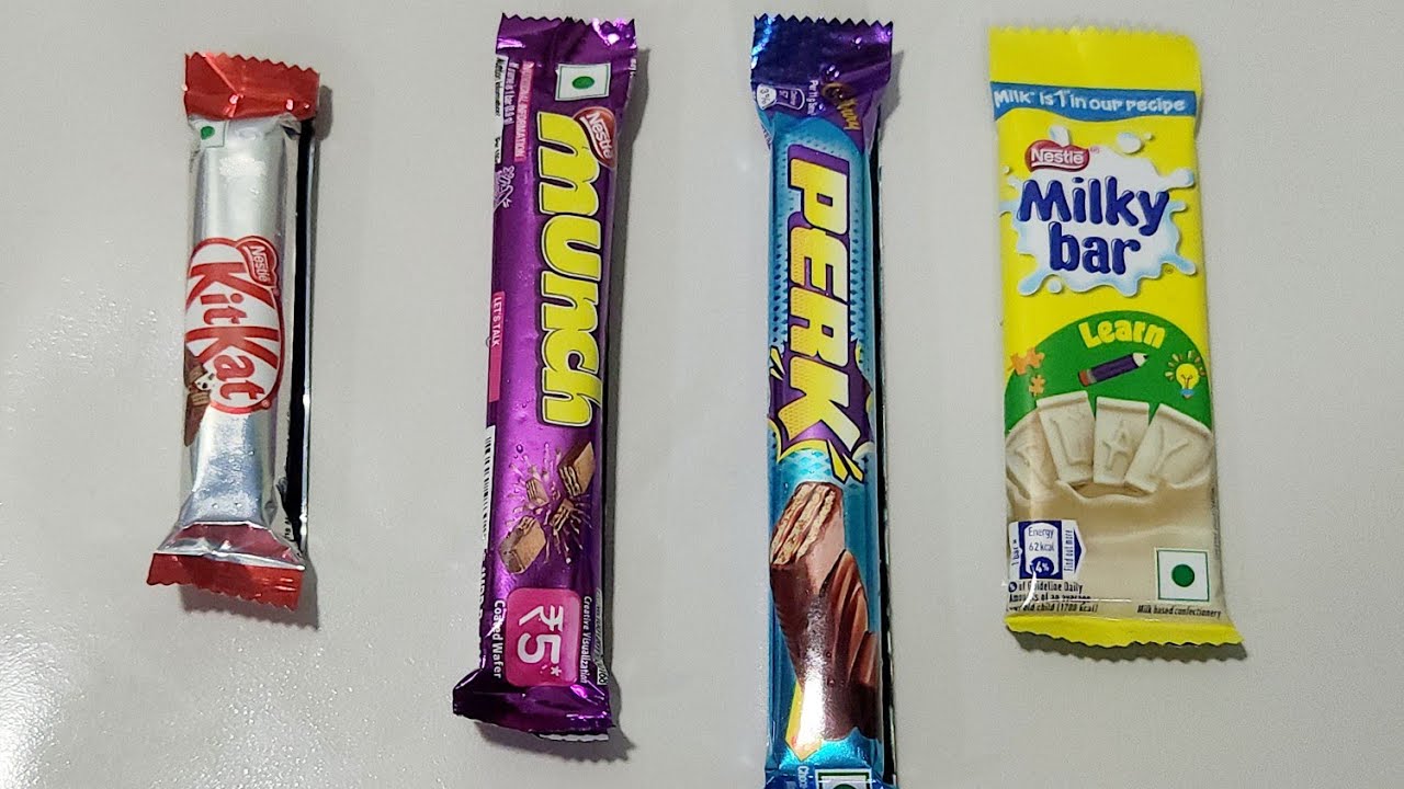 Cadbury vs Kitkat vs Munch vs Perk vs Milkybar