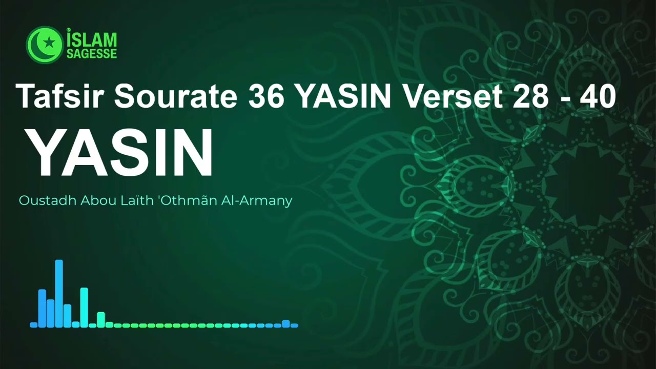 Tafsir Sourate 36 YASIN Verset 28 - 40