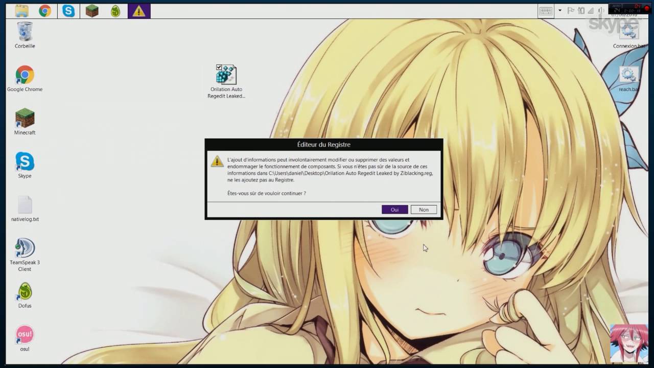 Orilation Regedit v3 LEAKED!!