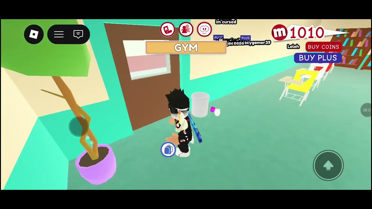 Trolling around in Roblox 
