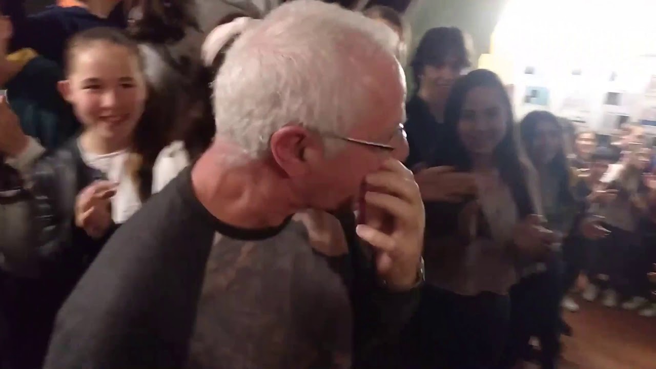 Despedida de un profesor
