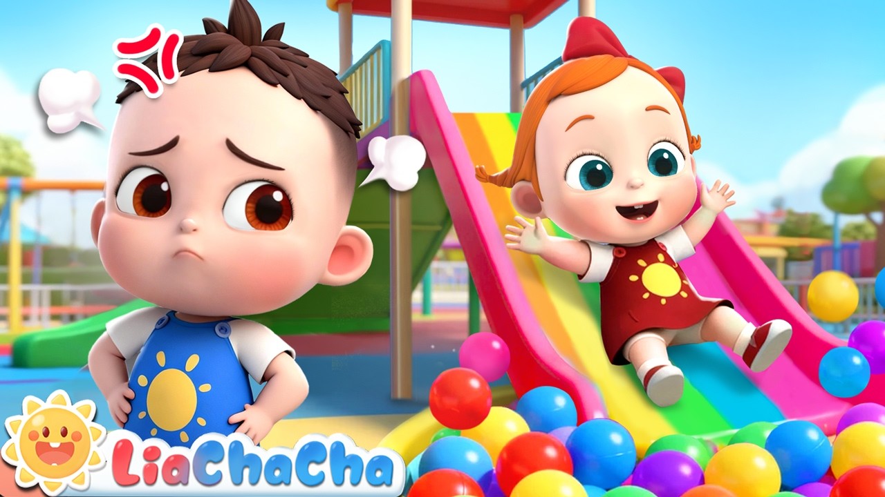 Taking Turns to Play | Sharing Is Caring | Share with Me | Nursery Rhymes & Kids Songs | LiaChaCha