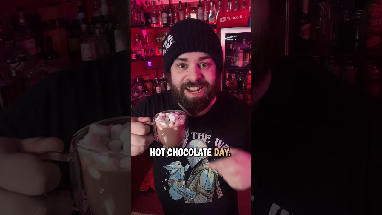 Национальный день горячего шоколада 🍫☕ Давайте добавим в него алкоголь! 