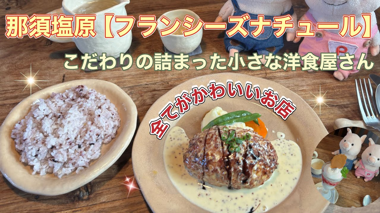 ＃25 ［那須塩原］小さな洋食屋さん【フランシーズナチュール】おすすめランチ🌳