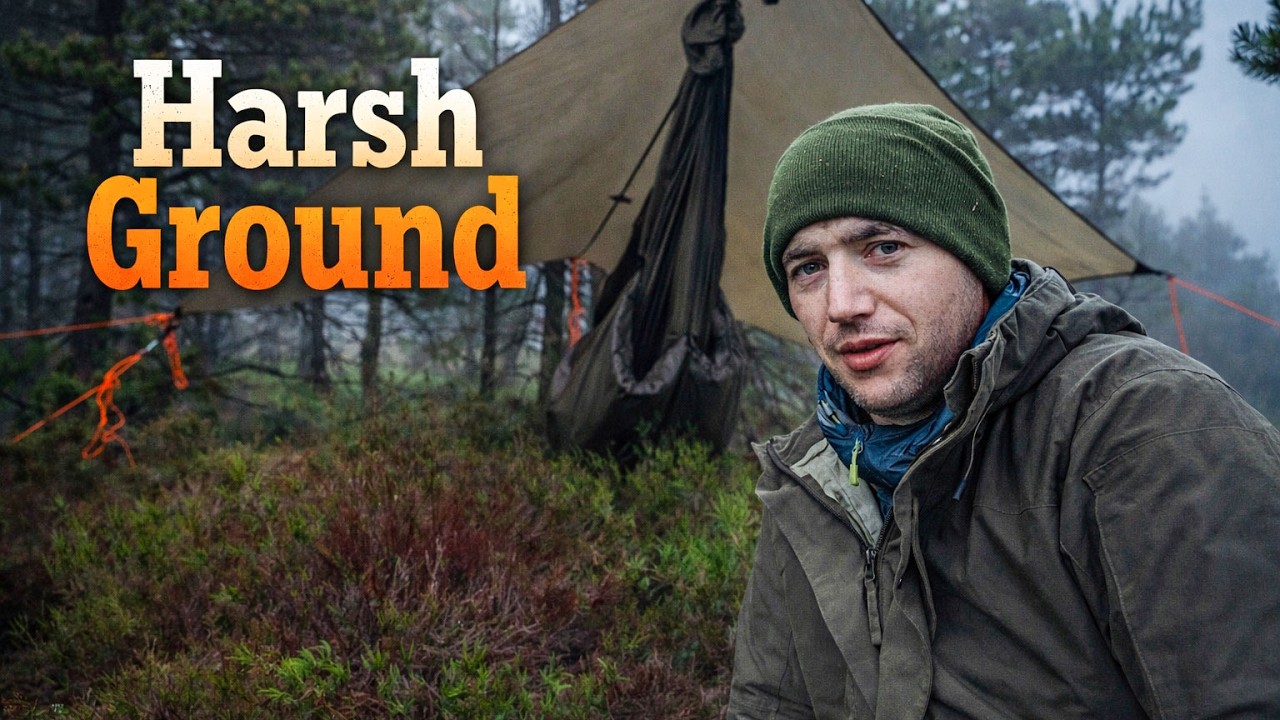 Mountain Hammock Camp with MASSIVE Steaks 