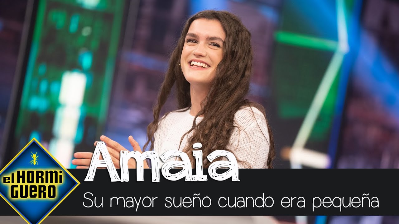 Amaia Romero confiesa su sueño inalcanzable cuando era niña: Montar en una atracción - El Hormiguero