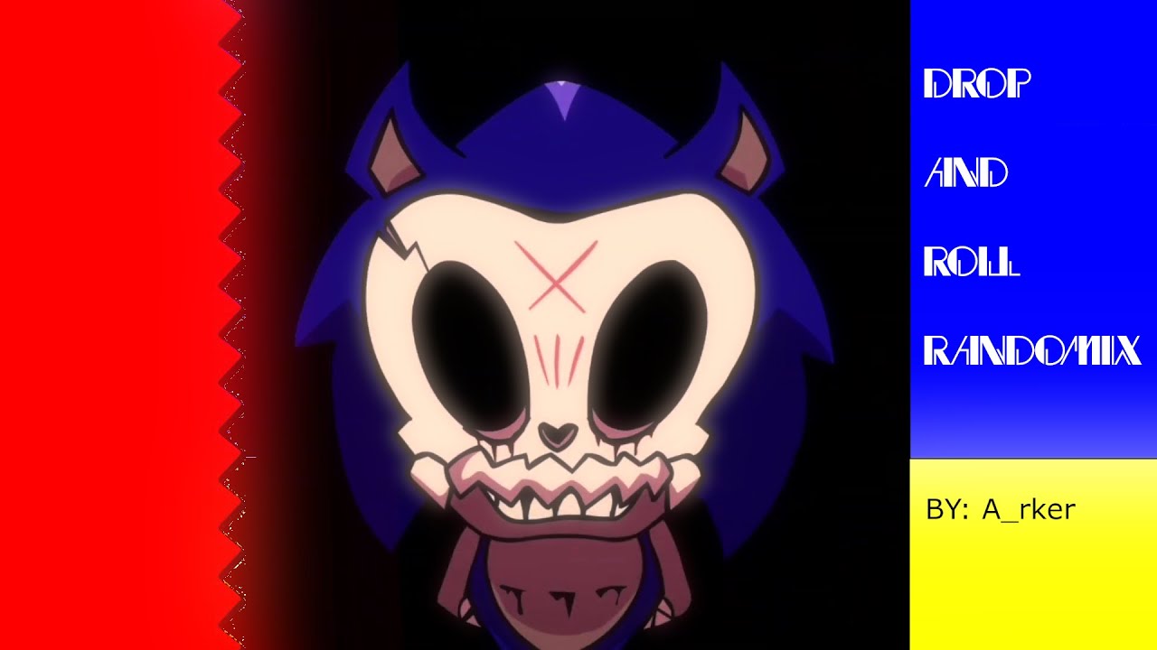[FNF] DROP AND ROLL Randomix | The Sonic.exe Rerun UST (UST)