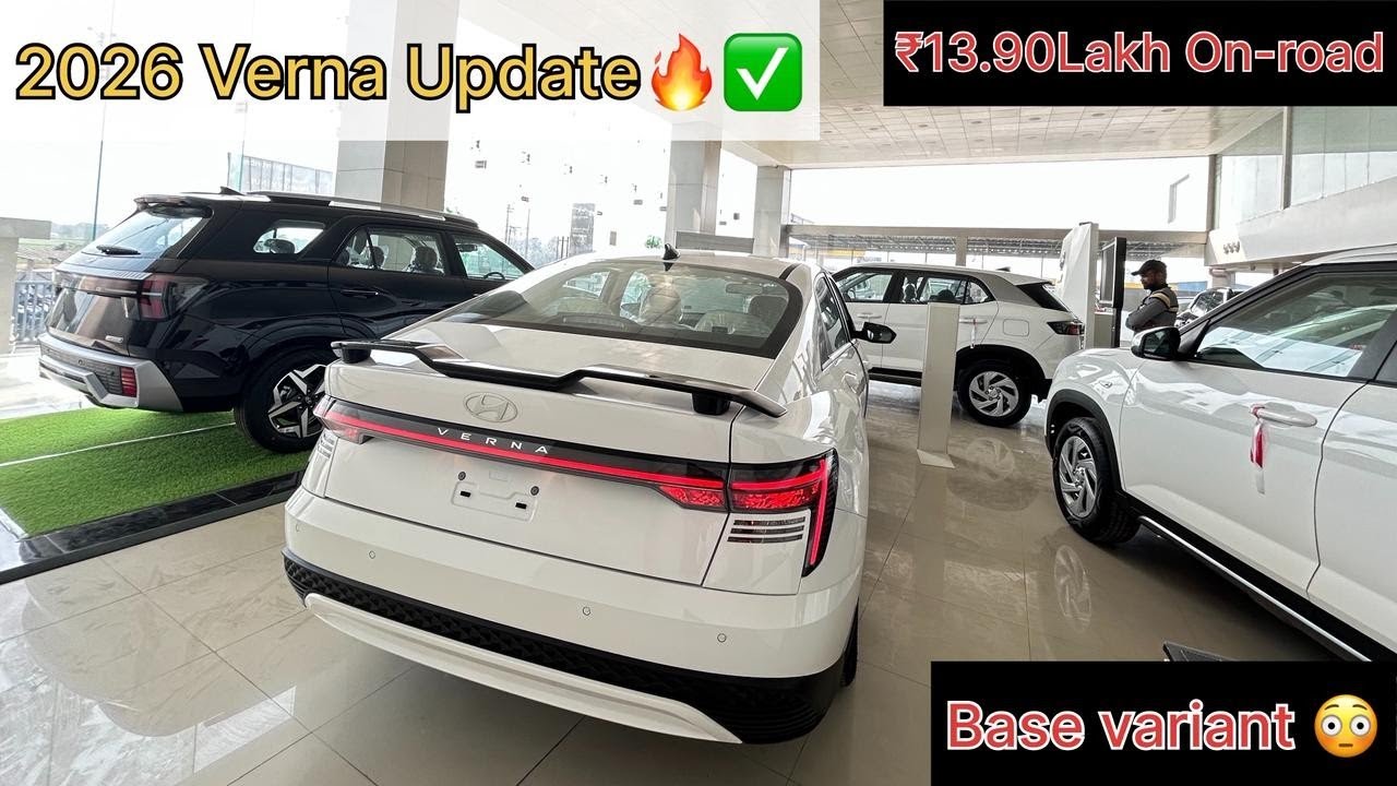 2026 Hyundai Verna S Variant Full Review Hindi 🔥 Price, Features, Mileage | Base Model Verna