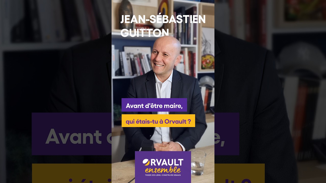 Interview de Jean-Sébastien Guitton - Election municipale 15 mars 2026 - #orvaultensemble