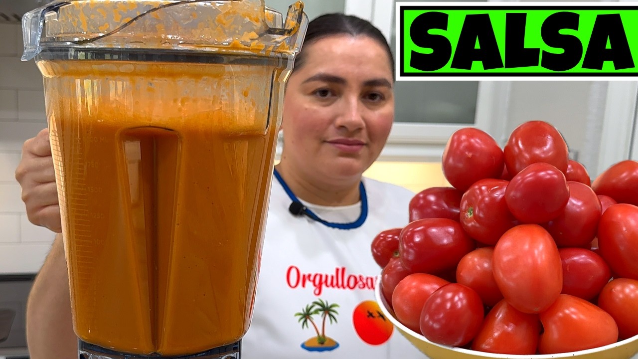 Como hacer SALSA DE TOMATE - **SUPER TIP** para que te quede riquisima!
