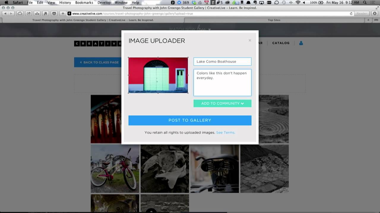 Learn How Use CreativeLive's Course Galleries