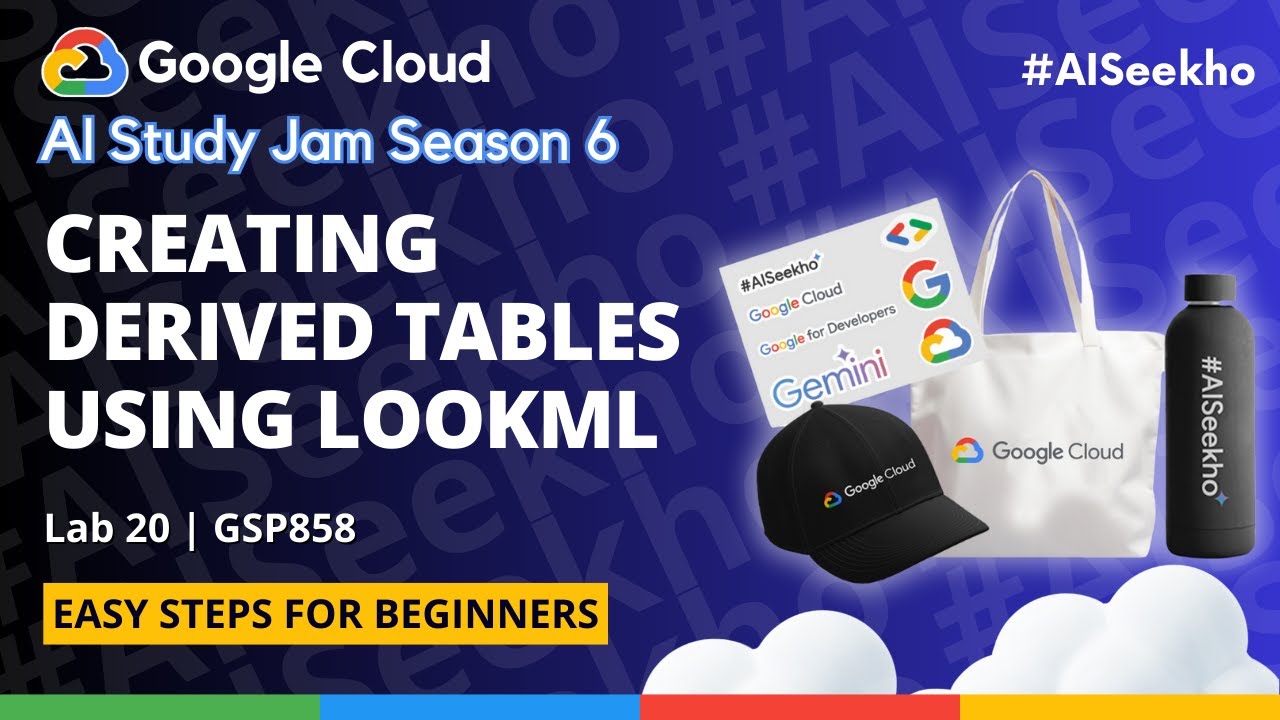 21. Creating Derived Tables Using LookML | 