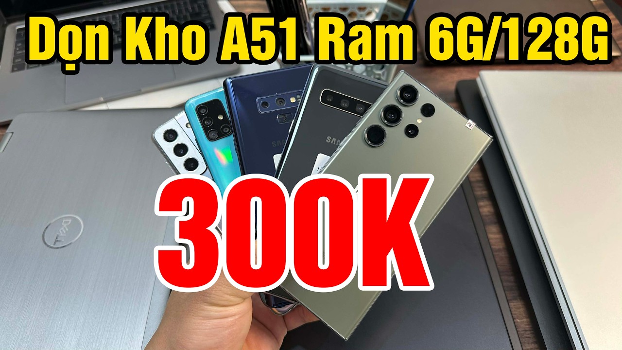 Thanh Lý Samsung A51 Ram 6G/128G Giá Linh Kiện 300K | ĐT Laptop Giá Rẻ | Dell 7430 2 in 1 i7 !