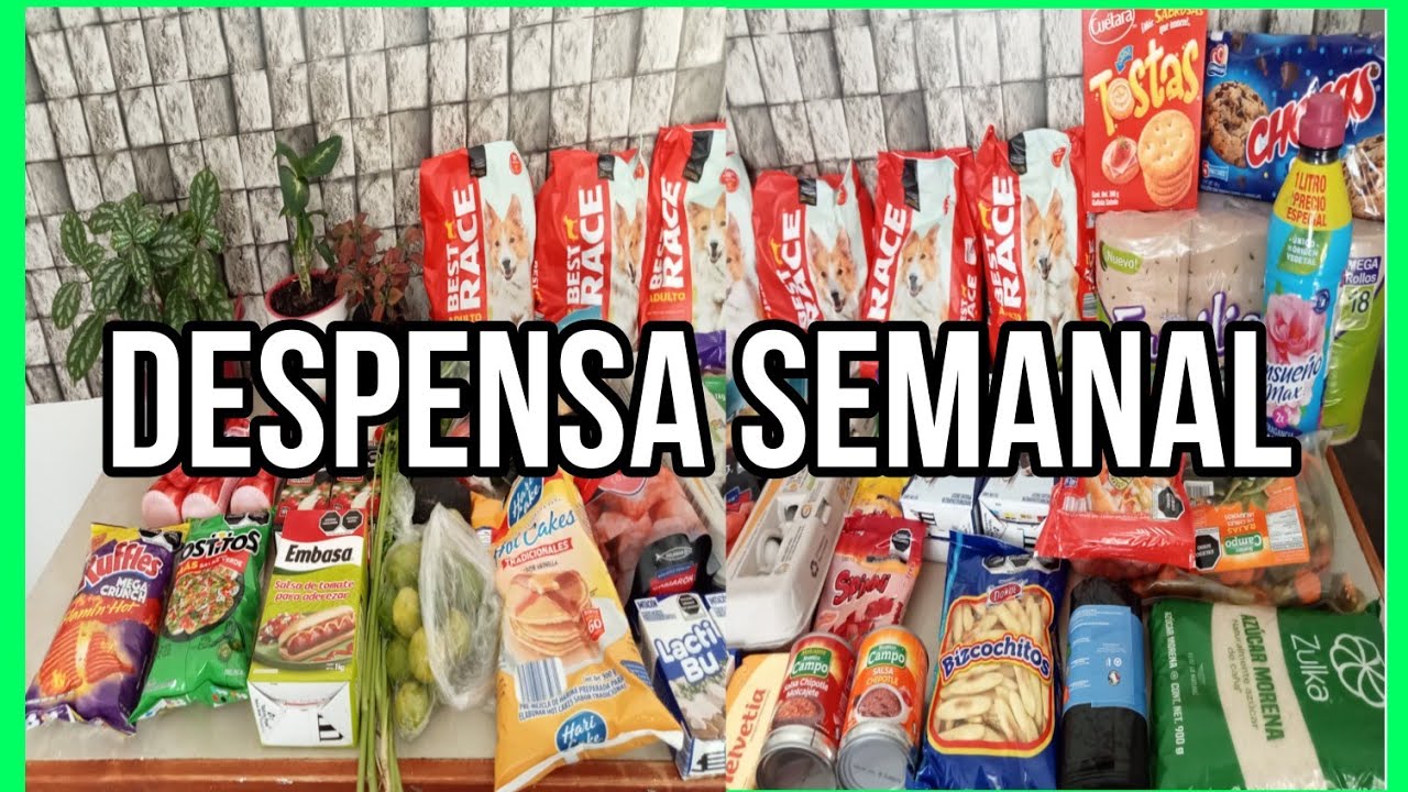 Despensa semanal #corderitomiriam #ahorro