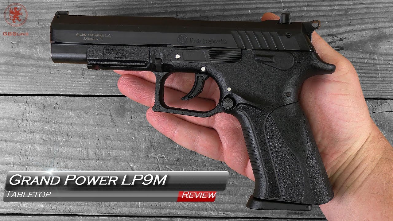 Grand Power LP9M Tabletop Review and Field Strip