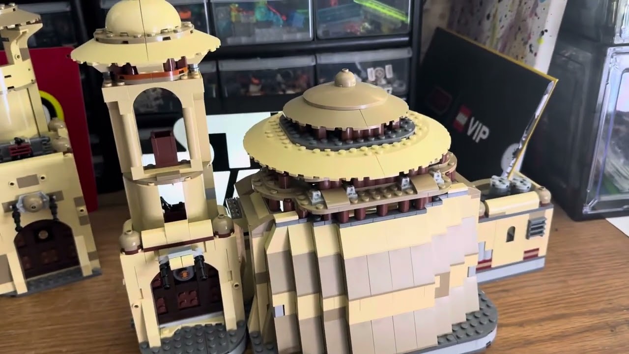 [BrickSidious] LEGO Star Wars custom boba fett palace MOC based on 75326 jabba