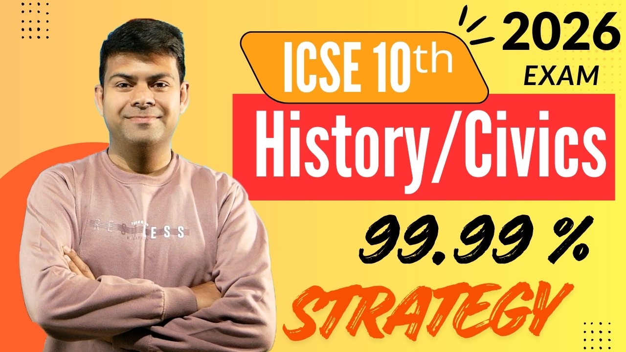 History and Civics - Strategy for ICSE 2026 Exam | MOST IMPORTANT Chapters #icse #amplifylearning
