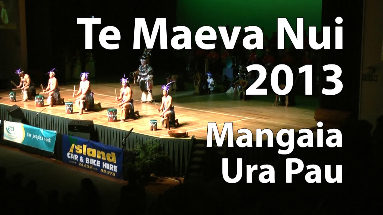 Rarotonga Te Maeva Nui 2013 - Mangaia Ura Pau