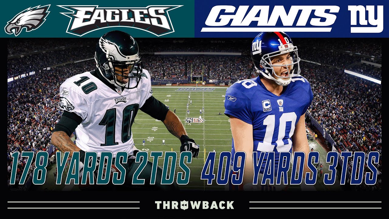 NFC East Shootout on SNF! (Eagles vs. Giants 2009, Week 14)