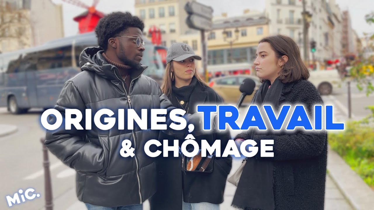 SELON NOS ORIGINES TROUVER DU TRAVAIL EST PLUS OU MOINS DIFFICILE ? &bull; (Micro-Trottoir)