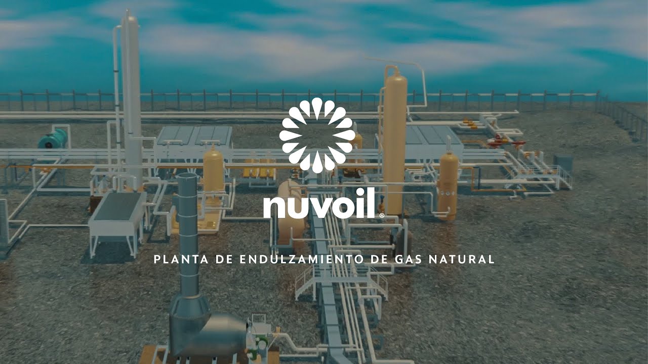 Video explicativo en 3D de Planta de endulzamiento de gas natural con tecnología de aminas