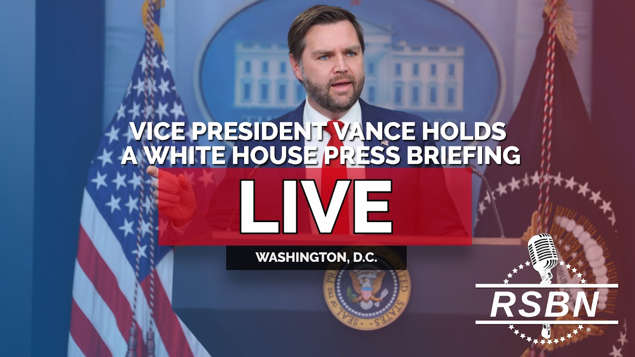 LIVE REPLAY: Vice President JD Vance Holds a White House Press Briefing - 05/19/26