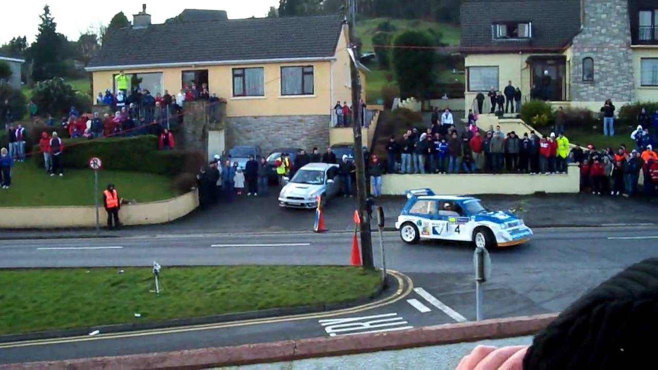 Rally Ireland Donegal town stage!
