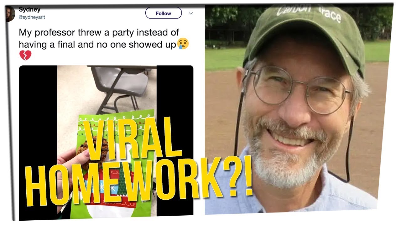 Professor Challenged Class to Go Viral ft. Anthony Lee & David So