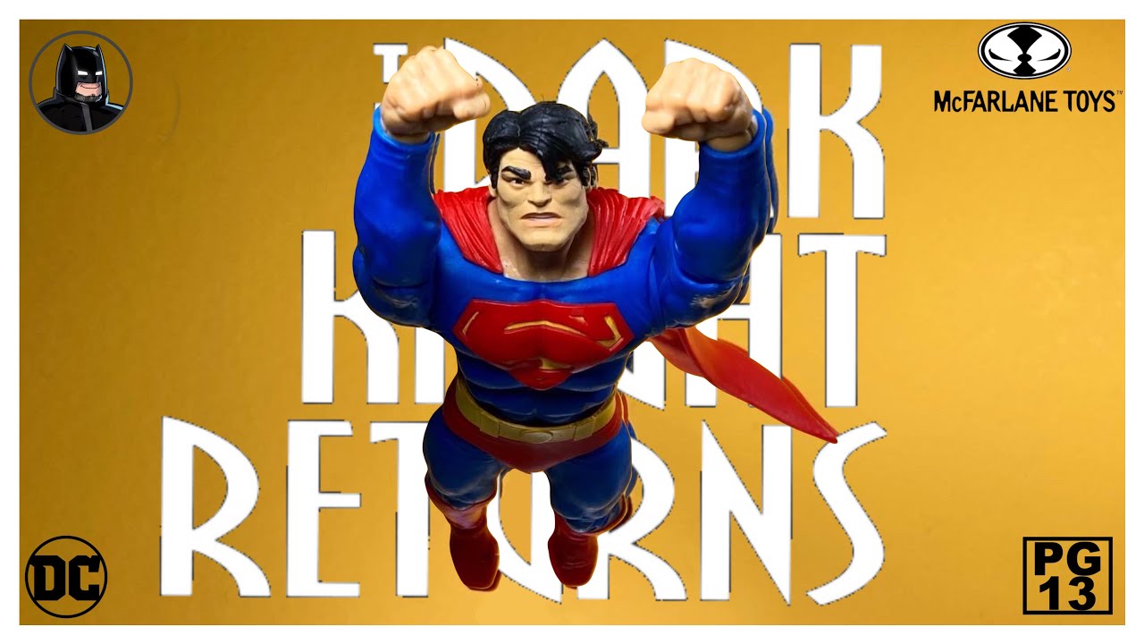 McFarlane Toys | TDKR SUPERMAN | DC Multiverse: The Dark Knight Returns | Video en Español