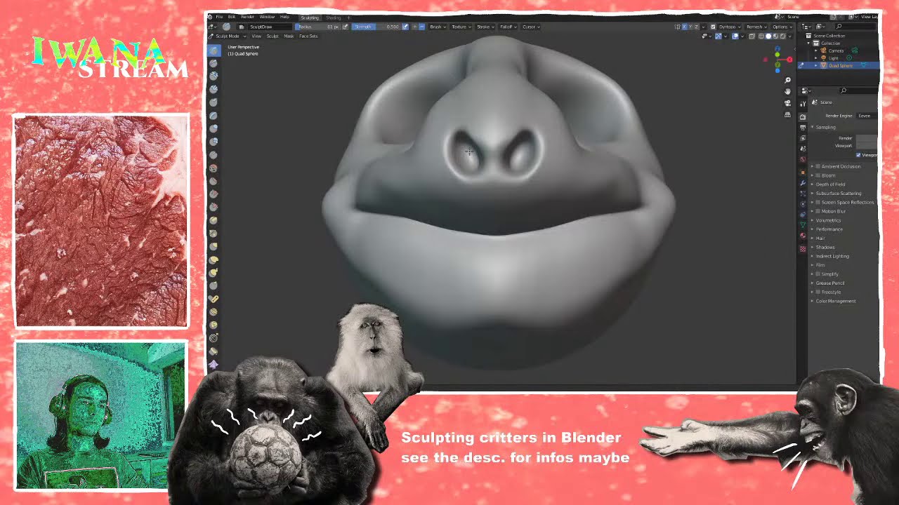 Makin babies on Blender (07.03.2021)