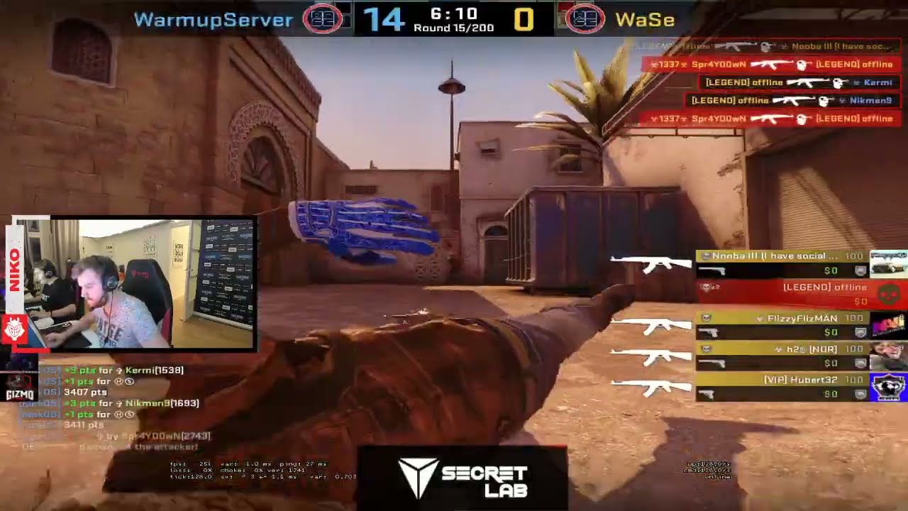 CS:GO - G2 NiKo deathmatch 19.02.21