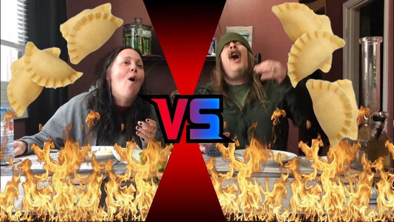 Hot Perogies Challenge (Cigrit VS Donna)🥟