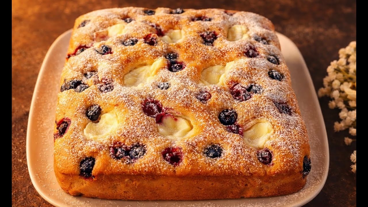 Самый лёгкий торт в мире! Он тает во рту! Лёгкий и невероятно вкусный!