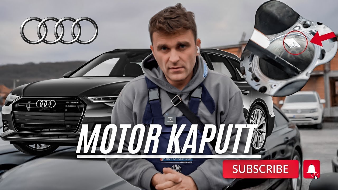 🔩🚗 Audi A6 2019: Motor schimbat, viață nouă! 💪 #audi #engineering #2024