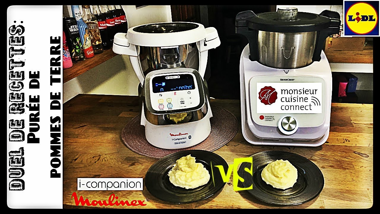 DUEL DE RECETTES : PUREE DE POMMES DE TERRE (Monsieur cuisine connect VS I-Companion Sand Cook&Look)