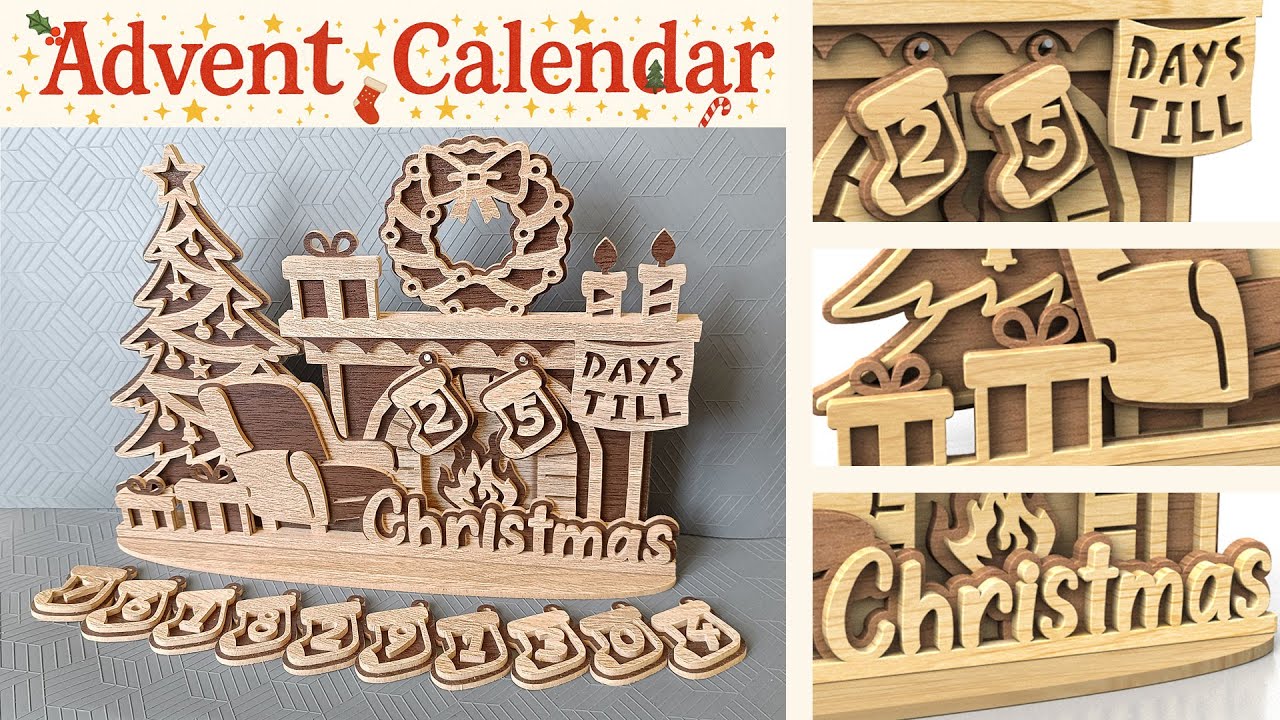 Advent Calendar - woodworking project