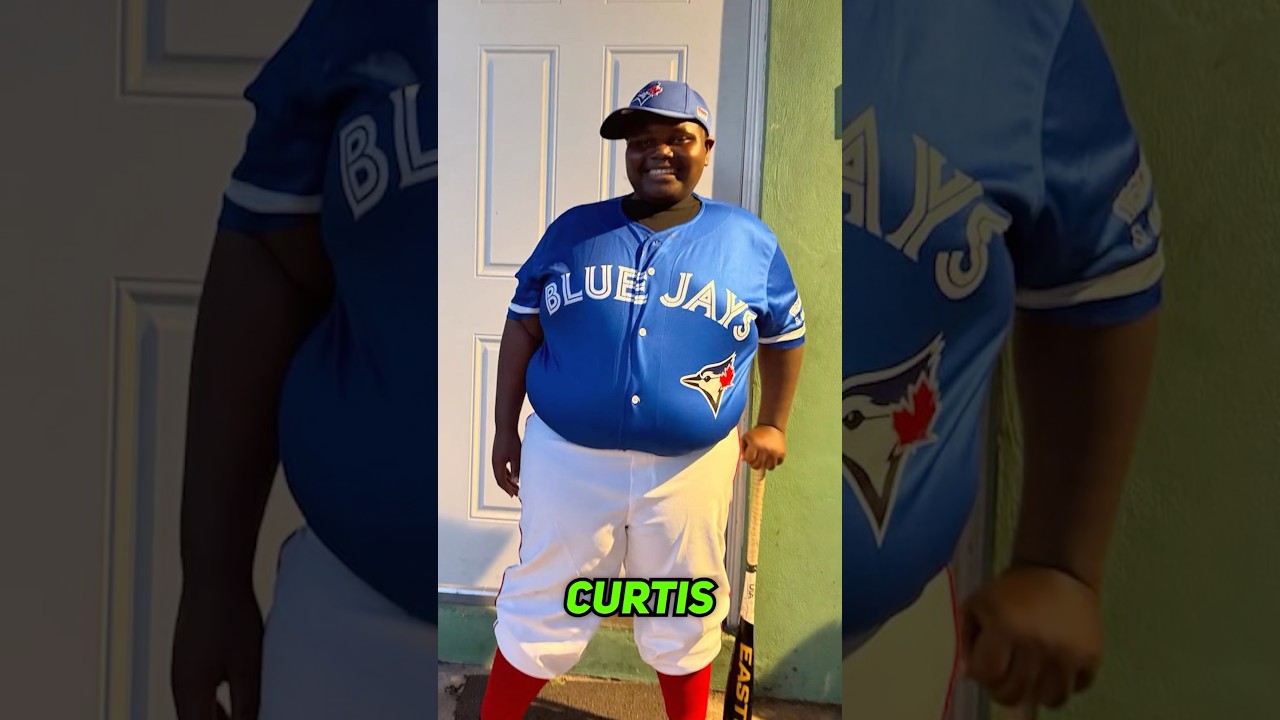 ЛУЧШИЙ юный бейсболист! #bigcurtis #curtisbanks #youthbaseball #rightfield