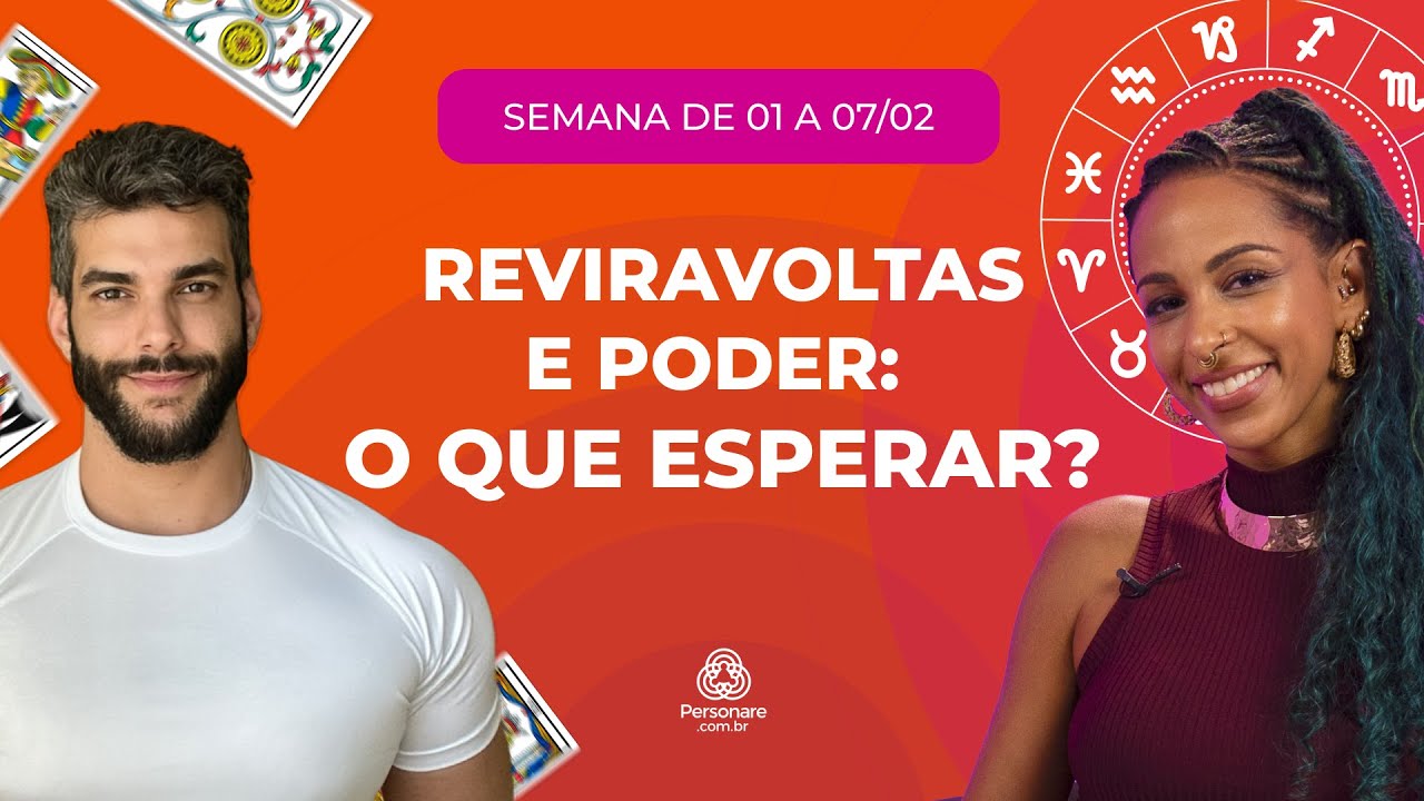 Previsões da Semana de 01 a 07/02: Lua Cheia e A Imperatriz | Astrologia e Tarot #PERSONARE