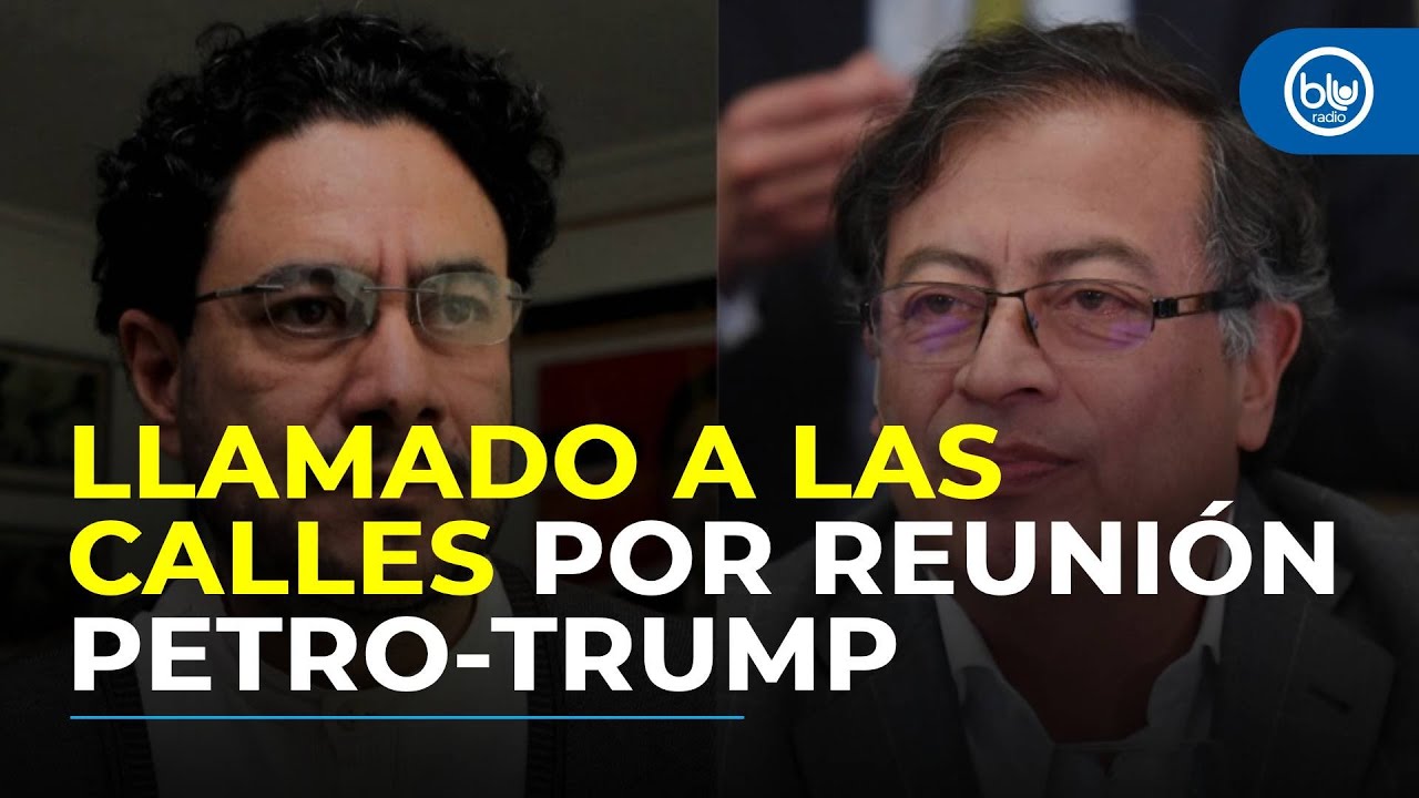 Iván Cepeda invita a movilizaciones para apoyar a Petro durante su reunión con Donald Trump