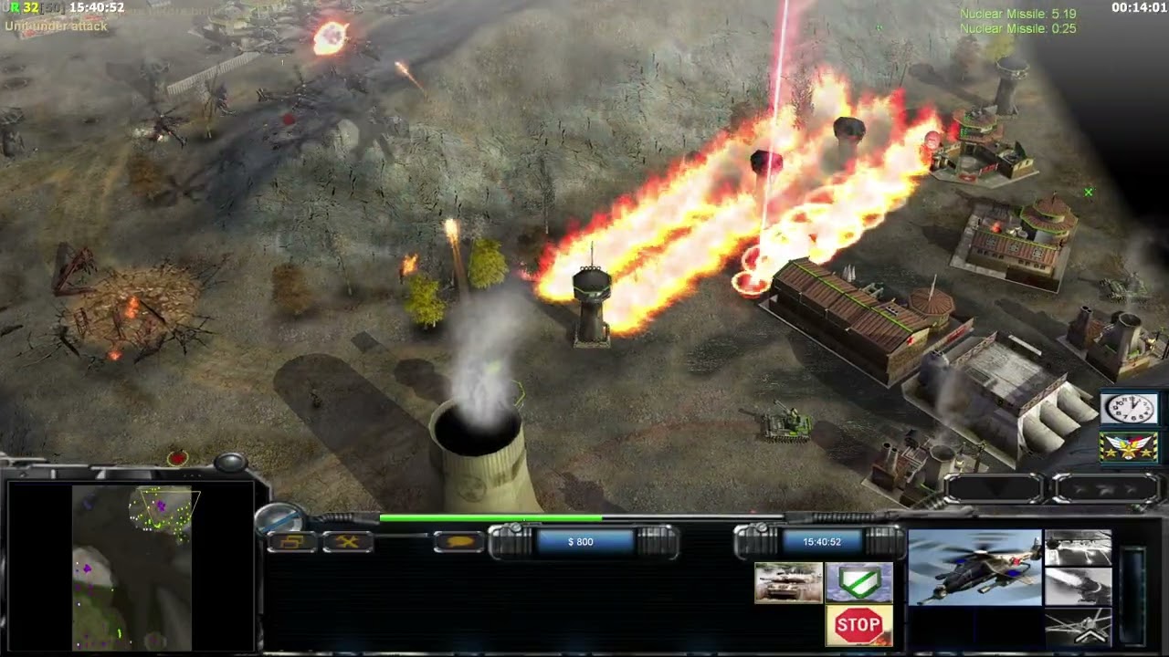 Challenge 9: Laser General vs China Nuke General | Contra V2 | Hard Difficulty